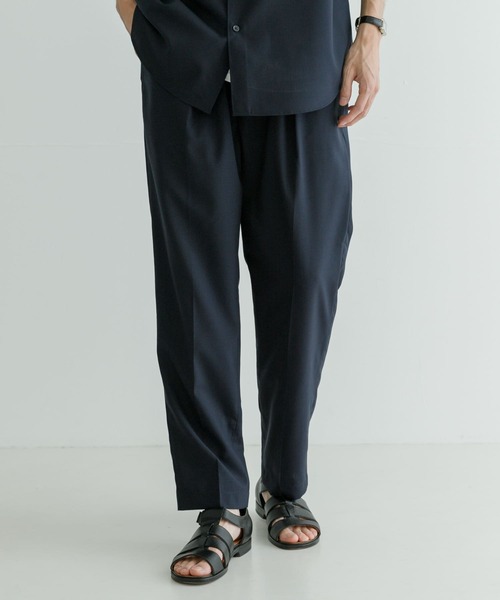 一度着5.5万 22AW 1piu1uguale3　イージー トラウザー パンツ STYLEMIXER | イージートラウザー (パンツ ) |SHEL'TTER WEBSTORE