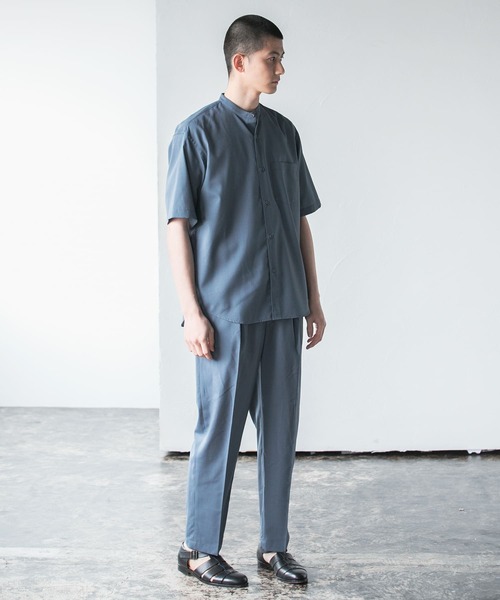 URBAN RESEARCH（アーバンリサーチ）の「TRON WOOL イージートラウザー（その他パンツ・メンズ・ネイビー/カーキ/ブルー・SMALL/MEDIUM/LARGE）」の7枚目の写真