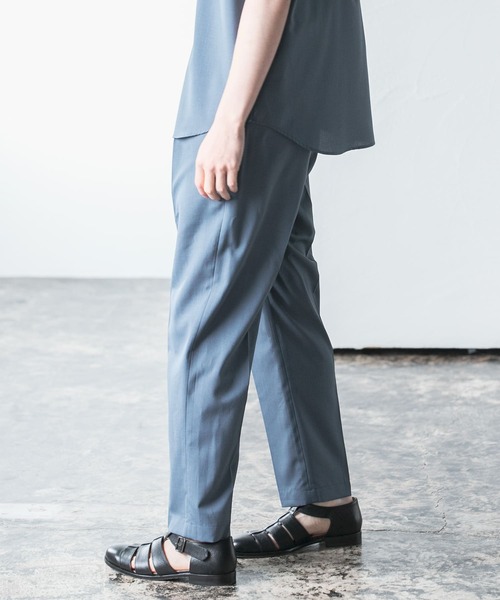 URBAN RESEARCH（アーバンリサーチ）の「TRON WOOL イージートラウザー（その他パンツ・メンズ・ネイビー/カーキ/ブルー・SMALL/MEDIUM/LARGE）」の9枚目の写真