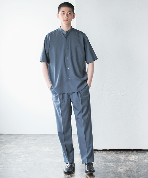 URBAN RESEARCH（アーバンリサーチ）の「TRON WOOL イージートラウザー（その他パンツ・メンズ・ネイビー/カーキ/ブルー・SMALL/MEDIUM/LARGE）」の10枚目の写真