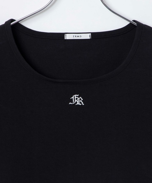 Figments(フィグメンツ)の「アシンメトリーヘムカットソー(Tシャツ/カットソー・レディース・ブラック/スミクロ・FREE)」の10枚目の写真