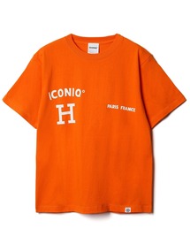 Import & Select（インポートアンドセレクト）の「【ICONIQ】H プリント ショートスリーブ TEE（Tシャツ/カットソー）」