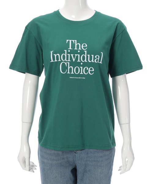 Edit Sheen(エディットシーン)の「プリントロゴTシャツ(Tシャツ/カットソー・レディース・グリーン/ホワイト・M)」の15枚目の写真