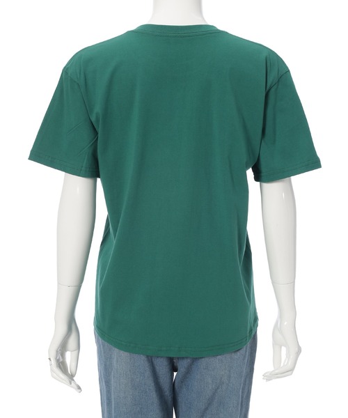 Edit Sheen(エディットシーン)の「プリントロゴTシャツ(Tシャツ/カットソー・レディース・グリーン/ホワイト・M)」の19枚目の写真