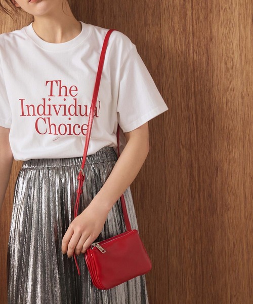 Edit Sheen(エディットシーン)の「プリントロゴTシャツ(Tシャツ/カットソー・レディース・グリーン/ホワイト・M)」の4枚目の写真