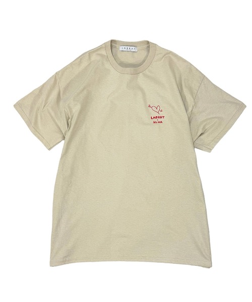 LABRAT（ラブラット）の「HINA×LABRAT  "Extacy" Tee（Tシャツ/カットソー・メンズ・サンドベージュ/ラベンダー・MEDIUM/LARGE/X-LARGE）」の4枚目の写真
