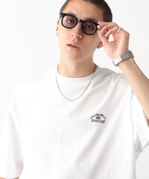 POLeR（ポーラー）の「【POLeR/ポーラー】PSYCHE/バックプリントオーバーサイズTシャツ（Tシャツ/カットソー・メンズ・ブラック/パープル/ホワイト・LARGE/MEDIUM）」の7枚目の写真