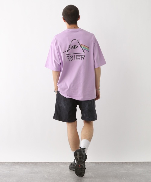 POLeR（ポーラー）の「【POLeR/ポーラー】PSYCHE/バックプリントオーバーサイズTシャツ（Tシャツ/カットソー・メンズ・ブラック/パープル/ホワイト・LARGE/MEDIUM）」の17枚目の写真