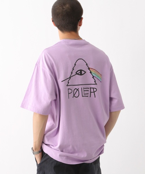 POLeR（ポーラー）の「【POLeR/ポーラー】PSYCHE/バックプリントオーバーサイズTシャツ（Tシャツ/カットソー・メンズ・ブラック/パープル/ホワイト・LARGE/MEDIUM）」の22枚目の写真
