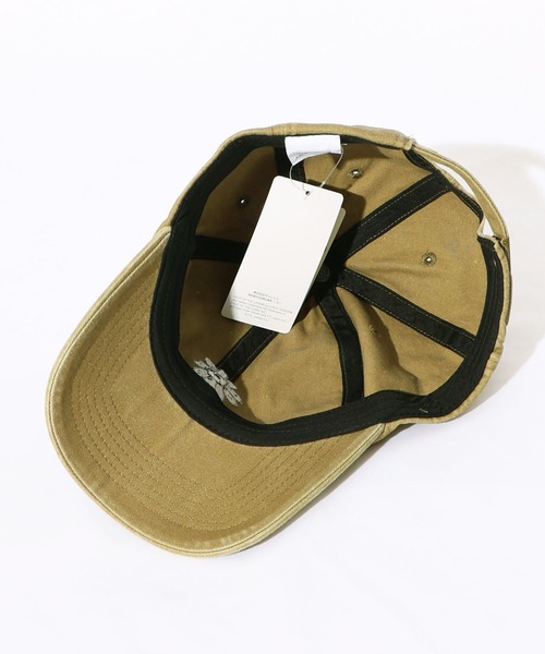 ScoLar(スカラー)の「642200:FRUIT OF THE LOOM×ScoLarコラボ お花が咲いちゃったネコ刺繍キャップ(キャップ・レディース・ベージュ・FREE)」の4枚目の写真