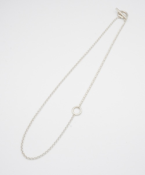 ISOLATION(アイソレーション)の「【ISOLATION / アイソレーション】Silver925 COMBINATION LONG NECKLACE / シルバー925 コンビネーションロングネックレス(ネックレス・レディース・シルバー×ゴールド/シルバー・62cm/65cm)」の9枚目の写真