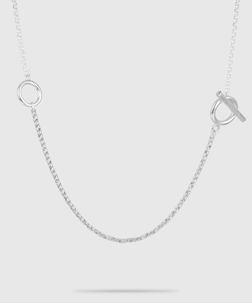 ISOLATION(アイソレーション)の「【ISOLATION / アイソレーション】Silver925 COMBINATION LONG NECKLACE / シルバー925 コンビネーションロングネックレス(ネックレス・レディース・シルバー×ゴールド/シルバー・62cm/65cm)」の13枚目の写真