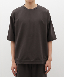 EDIFICE | ライト フレンチテリー ショートスリーブ クルーネック Tシャツ(Tシャツ/カットソー)