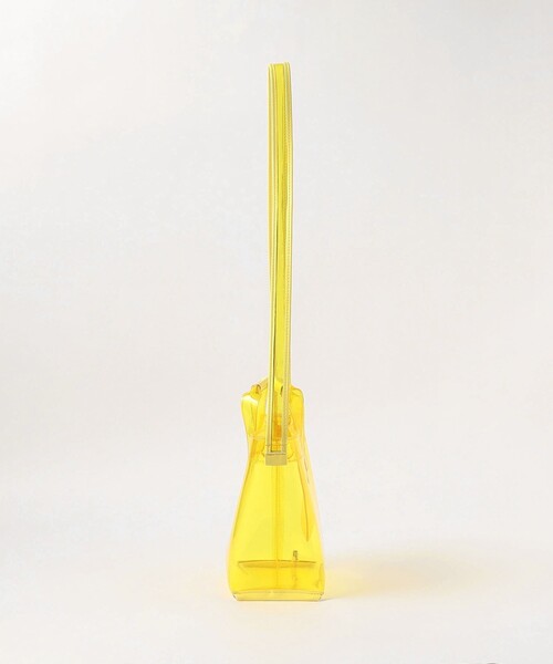 BEAUTY&YOUTH UNITED ARROWS(ビューティーアンドユースユナイテッドアローズ)の「PVC トートバッグ-2WAY-(ショルダーバッグ・レディース・イエロー/ブラック・FREE)」の8枚目の写真
