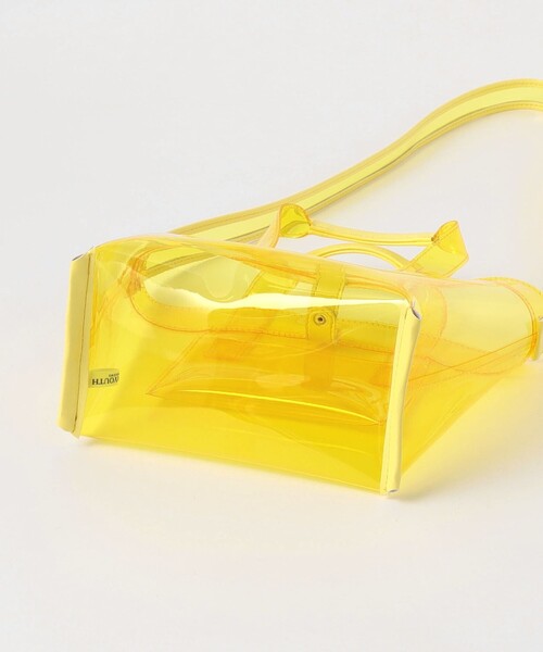 BEAUTY&YOUTH UNITED ARROWS(ビューティーアンドユースユナイテッドアローズ)の「PVC トートバッグ-2WAY-(ショルダーバッグ・レディース・イエロー/ブラック・FREE)」の12枚目の写真