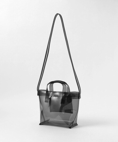 BEAUTY&YOUTH UNITED ARROWS(ビューティーアンドユースユナイテッドアローズ)の「PVC トートバッグ-2WAY-(ショルダーバッグ・レディース・イエロー/ブラック・FREE)」の19枚目の写真