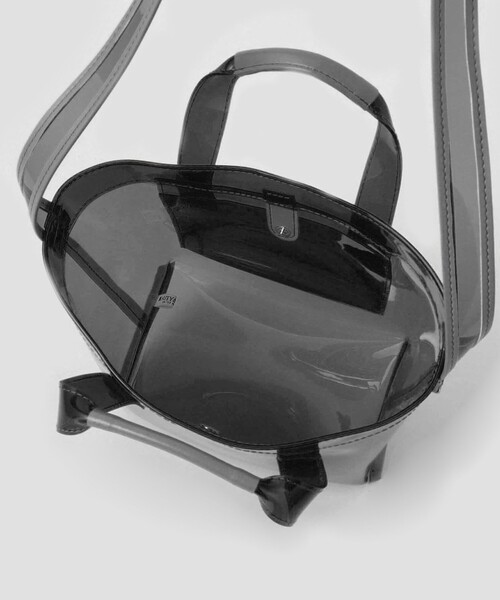 BEAUTY&YOUTH UNITED ARROWS(ビューティーアンドユースユナイテッドアローズ)の「PVC トートバッグ-2WAY-(ショルダーバッグ・レディース・イエロー/ブラック・FREE)」の17枚目の写真