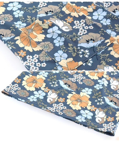 anap mimpi(アナップミンピ)の「フラワーVネックユッタリサロペット(サロペット/オーバーオール・レディース・モカ/ネイビー・FREE)」の17枚目の写真