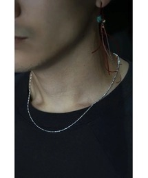 乱痴気（ランチキ）の「Silver chain - cut beads 45"（ネックレス・メンズ）」