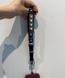 スマホアクセサリー TOGA TOO Phone handle strap セール】【TOGA TOO/トーガトゥ】Leather phone handle strap