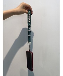 スマホアクセサリー TOGA TOO Phone handle strap TOGA TOO/トーガトゥ】Leather phone handle strap/スマホ