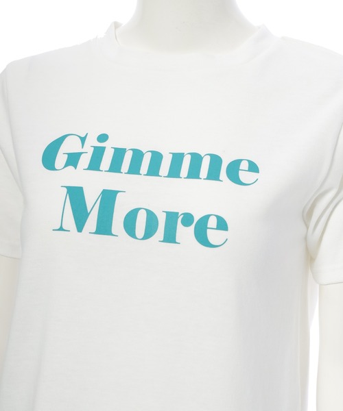 Edit Sheen(エディットシーン)の「グラフィックロゴTシャツ(Tシャツ/カットソー・レディース・ホワイト/ネイビー/チャコールグレー・M)」の6枚目の写真