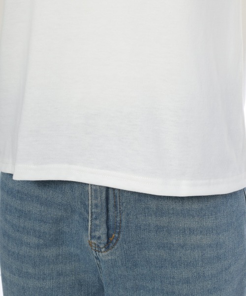 Edit Sheen(エディットシーン)の「グラフィックロゴTシャツ(Tシャツ/カットソー・レディース・ホワイト/ネイビー/チャコールグレー・M)」の7枚目の写真