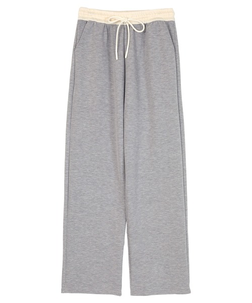 SEA DRESS（シードレス）の「バイカラーワイドパンツ（その他パンツ・レディース・ブラック/ベージュ/チャコール/ピンク・S/M/L）」の17枚目の写真