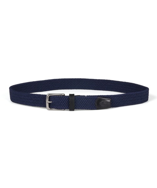 The DUFFER of ST.GEORGE(ザダファーオブセントジョージ)の「RUBBER MESH BELT:ゴム メッシュベルト(ベルト・メンズ・グレー/ホワイト/ネイビー/ブラック・F)」の8枚目の写真