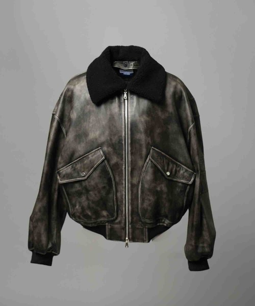 UNISEX》Sheep Leather Mouton G-1 Flight Jacket/シープレザー