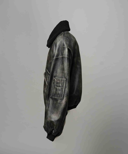 UNISEX》Sheep Leather Mouton G-1 Flight Jacket/シープレザー