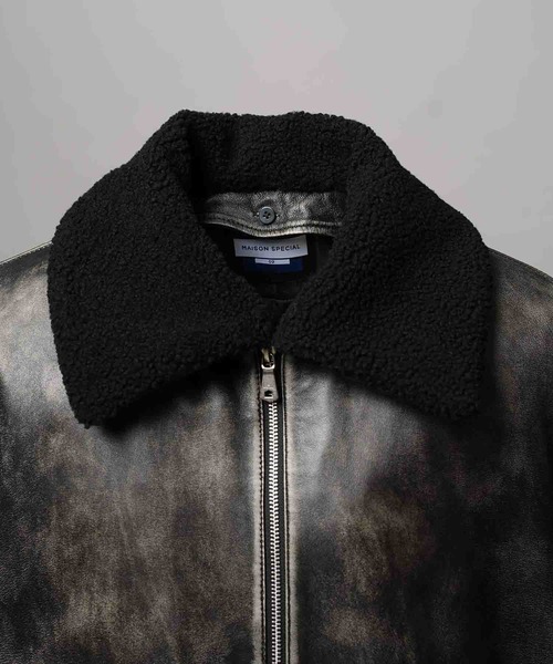 UNISEX》Sheep Leather Mouton G-1 Flight Jacket/シープレザー