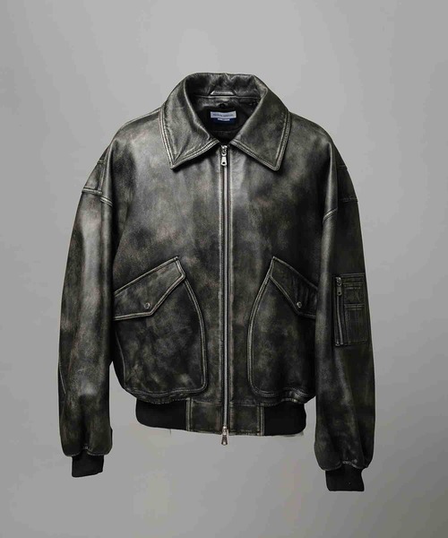 UNISEX》Sheep Leather Mouton G-1 Flight Jacket/シープレザー