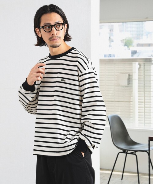 LACOSTE / ラコステ ベーシックボーダーロングスリーブTシャツ ベーシックボーダーロングスリーブTシャツ TF0354 - ラコステ