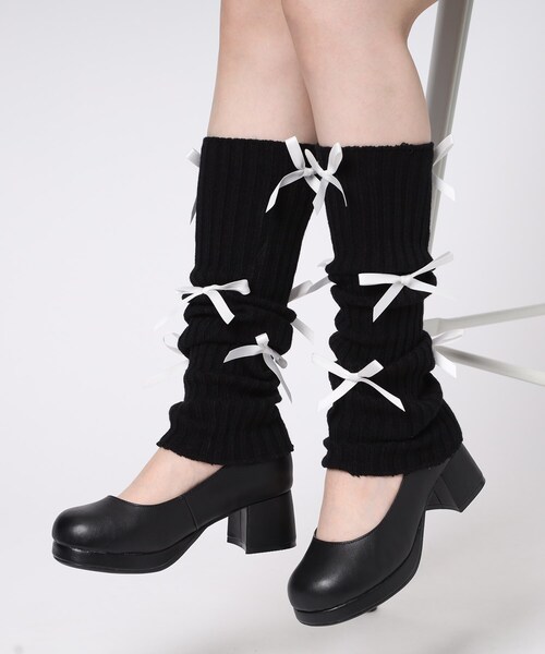 cs T&P(シーエスティーアンドピー)の「厚底ストラップ付プレーンパンプス(パンプス・レディース・ブラック系1/アイボリー系1/ブラック・S/M/L/LL)」の22枚目の写真