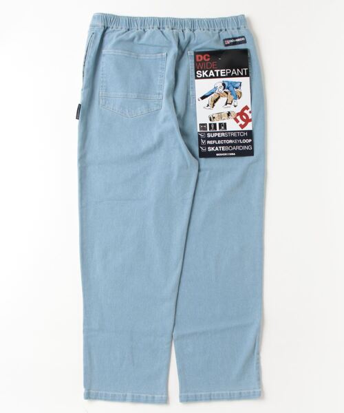 DC(ディーシー)の「DC/ディーシー デニムパンツ ルーズシルエット 無地 DPT244063(デニムパンツ・メンズ・インディゴブルー/ダークインディゴブルー/ライトインディゴブルー・M/L/XL)」の4枚目の写真