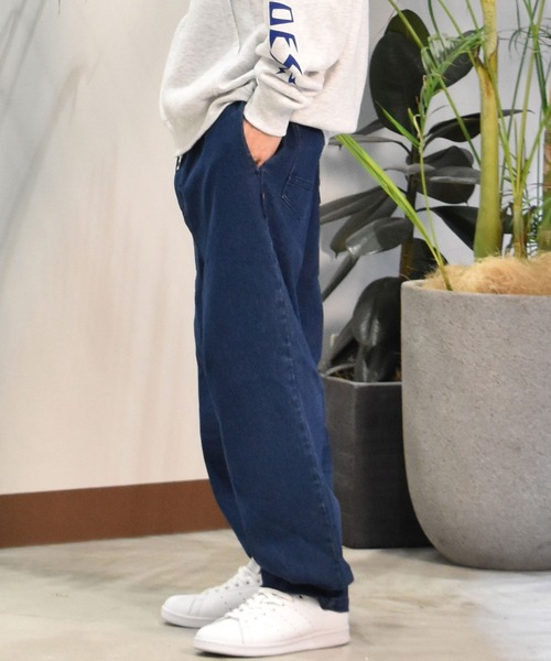 DC(ディーシー)の「DC/ディーシー デニムパンツ ルーズシルエット 無地 DPT244063(デニムパンツ・メンズ・インディゴブルー/ダークインディゴブルー/ライトインディゴブルー・M/L/XL)」の6枚目の写真