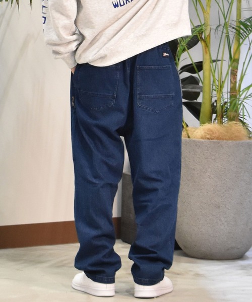 DC(ディーシー)の「DC/ディーシー デニムパンツ ルーズシルエット 無地 DPT244063(デニムパンツ・メンズ・インディゴブルー/ダークインディゴブルー/ライトインディゴブルー・M/L/XL)」の7枚目の写真