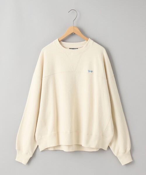 PENNEYS（ぺニーズ）の「PENNEYS（ぺニーズ）別注ガゼット裏毛クルーネックスウェット（スウェット・レディース・ライトグレー/ライトブルー/レッド/ダークグレー/ナチュラル・M/L）」の12枚目の写真