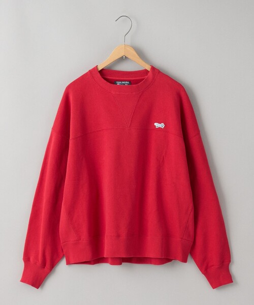 PENNEYS（ぺニーズ）の「PENNEYS（ぺニーズ）別注ガゼット裏毛クルーネックスウェット（スウェット・レディース・ライトグレー/ライトブルー/レッド/ダークグレー/ナチュラル・M/L）」の10枚目の写真