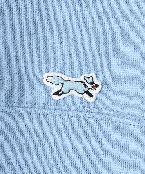 PENNEYS（ぺニーズ）の「PENNEYS（ぺニーズ）別注ガゼット裏毛クルーネックスウェット（スウェット・レディース・ライトグレー/ライトブルー/レッド/ダークグレー/ナチュラル・M/L）」の7枚目の写真