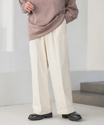 RAGEBLUE | Center press corduroy semi-wide slacks/コーデュロイ/センタープレスセミワイドパンツ(スラックス)