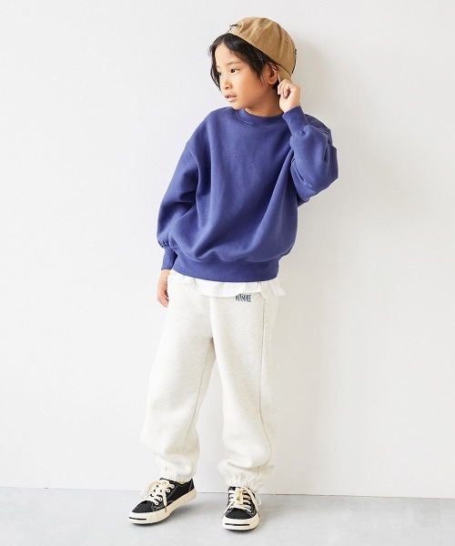 セール】カラフルスウェット ふっくら裏起毛 無地トレーナー