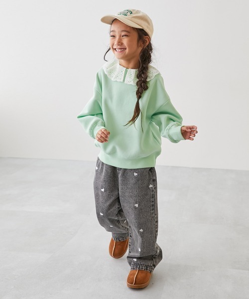 セール】カラフルスウェット ふっくら裏起毛 無地トレーナー