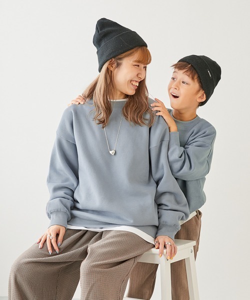 WAAC ワック 裏起毛トレーナー HAVERSACK ハバーサック 裏起毛 スウェット ラグラン プル