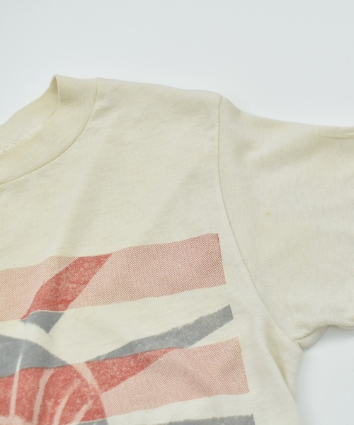 VINTAGE（ヴィンテージ）の「【ヴィンテージ古着】80’s アメリカ国旗 自由の女神 プリントTシャツ（Tシャツ/カットソー・メンズ・ベージュ・SMALL）」の5枚目の写真