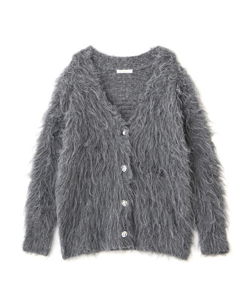 PROPORTION BODY DRESSING（プロポーションボディドレッシング）の「シャギーカーディガン / 1214274901（カーディガン/ボレロ・レディース・オフホワイト/ピンク/ダークグレー/グレー系その他・SMALL/MEDIUM）」の17枚目の写真