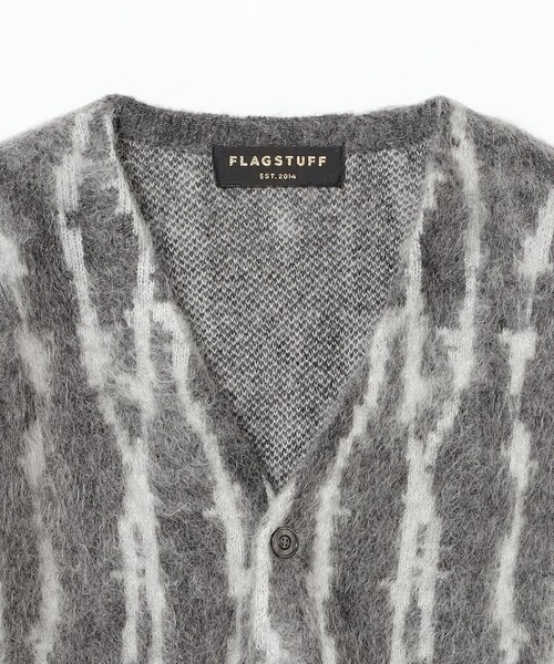 F-LAGSTUF-F（フラグスタフ）の「F-LAGSTUF-F / WIRE STRIPE KNIT