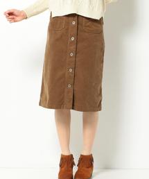 Another Edition | コーデュロイAラインスカート/AEFC 　CORD　A LIN SK◆(スカート)