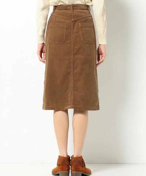 Another Edition(アナザーエディション)の「コーデュロイAラインスカート/AEFC CORD A LIN SK◆(スカート・レディース・ブラック/ブラウン・SMALL/MEDIUM)」の3枚目の写真